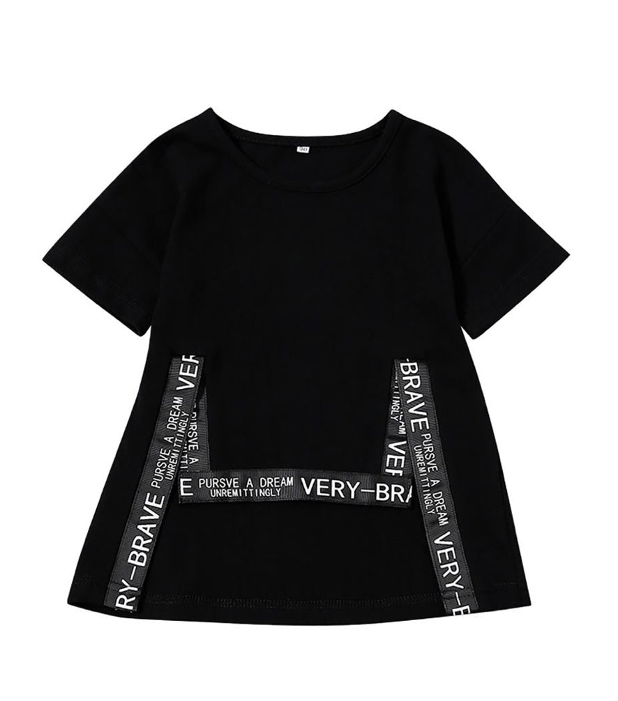 BouGie Short Sleeve Black Shirt