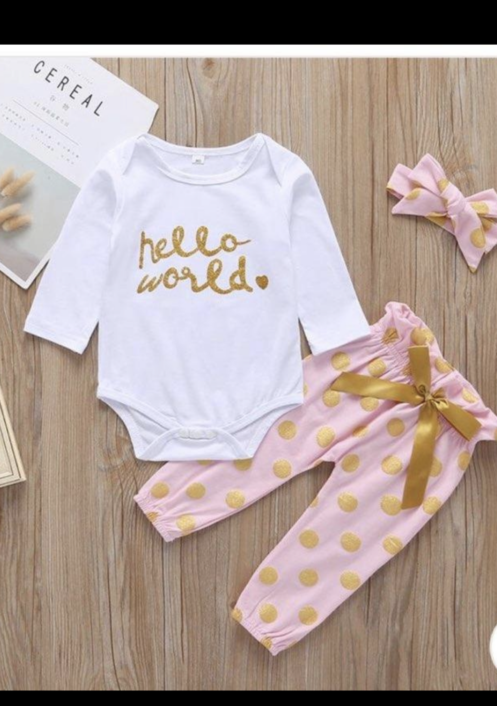 Hello World 2 Piece set