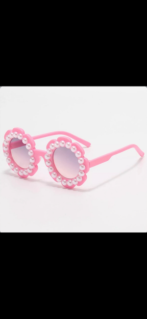 Pink pearl sunglasses