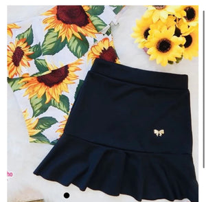 Sunflower 2 piece Skirt Set