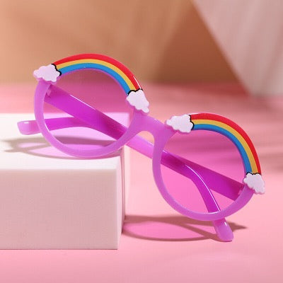 Purple Rainbow Sunglasses