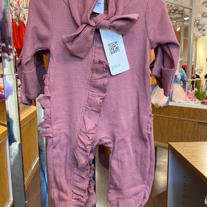 Girls purple onesie