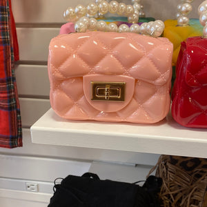 Solid color purse