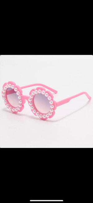 Pink pearl sunglasses