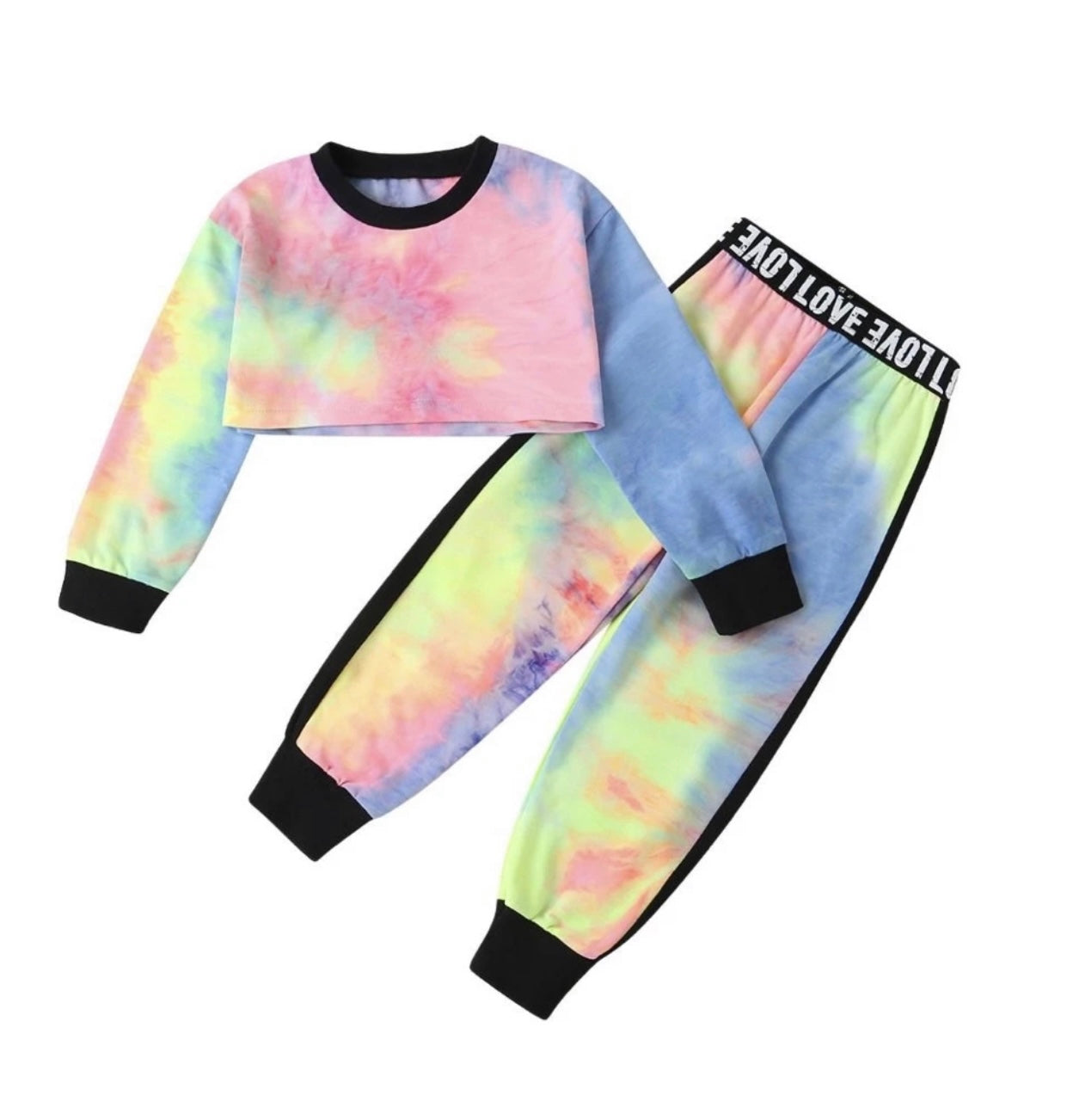 Tie dye 2 piece set