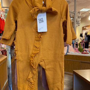 Girls brown onesie