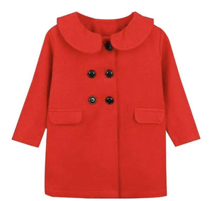 Red Pea coat