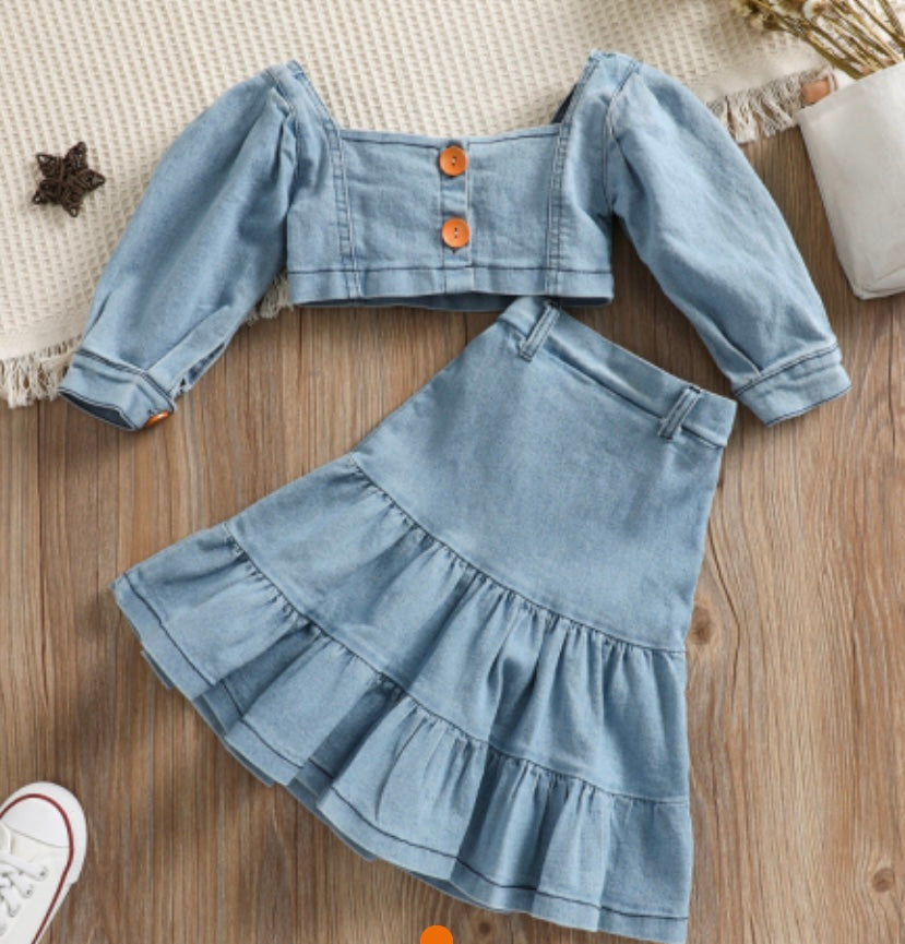 2 Piece Denim Set