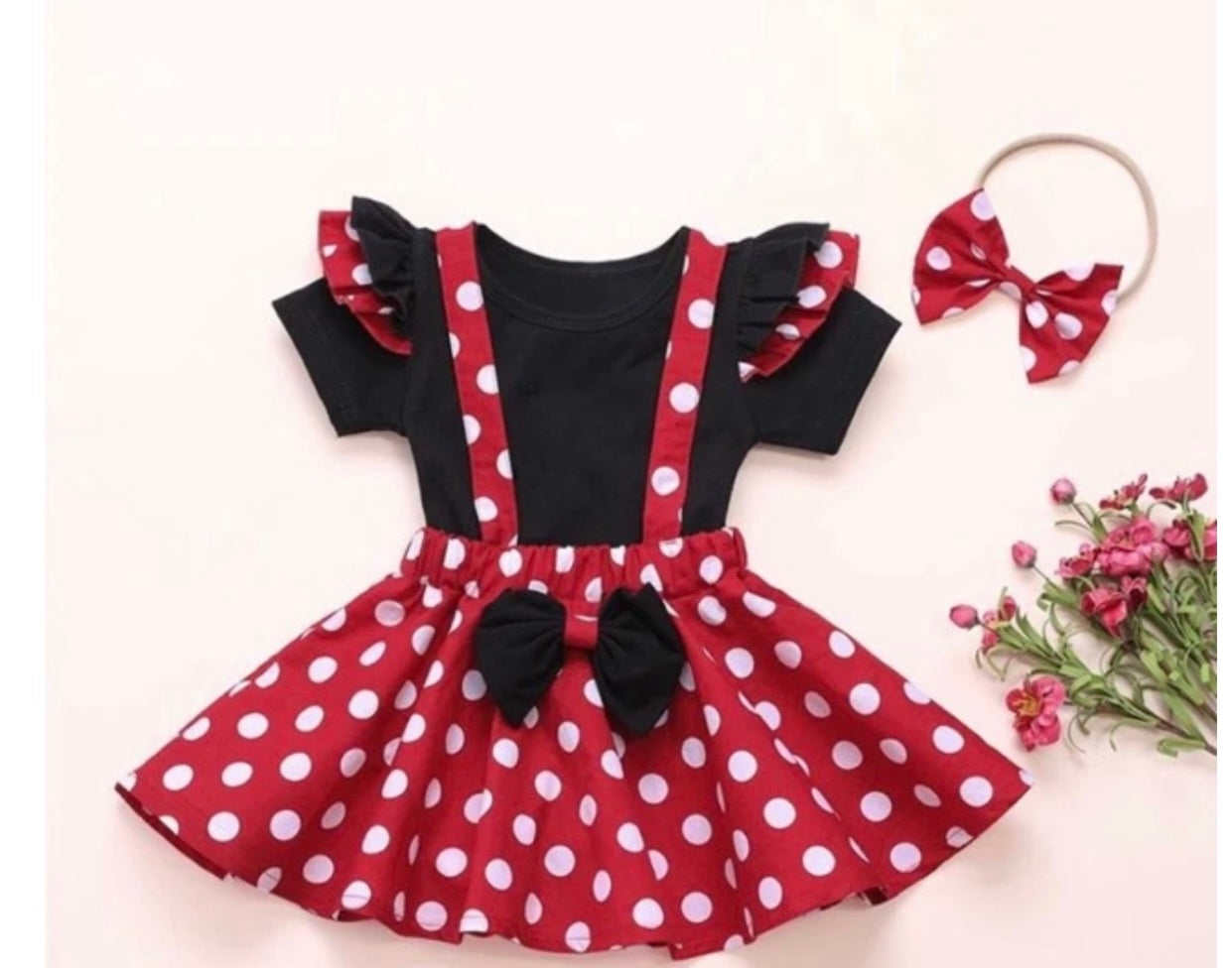 Mickey Mouse Inspired two piece set