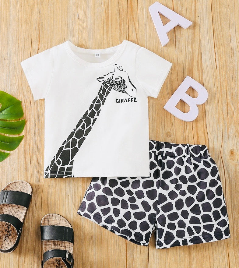 Boys Giraffe Set