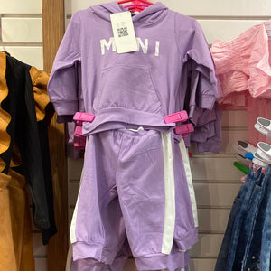 Girls purple “mini” jumpsuit